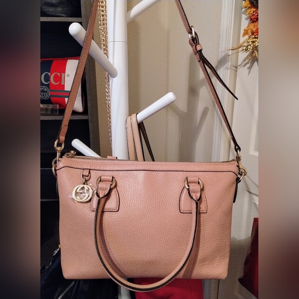 Gucci Dollar Calfskin Full Inclusion Blush Pink - Picture 4 of 13